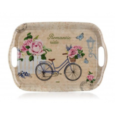 BANQUET Tác s uchy melaminový ROMANTIC RIDE 36 x 25,5 cm BANQUET Tác s uchy melaminový ROMANTIC RIDE 36 x 25,5 cm