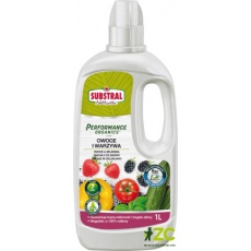 Substral tekutý Performance Organics - ovoce a zelenina 1 l EVERGREEN