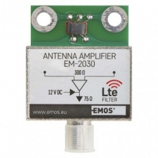 Anténní předzesilovač 30dB VHF/UHF Anténní předzesilovač 30dB VHF/UHF