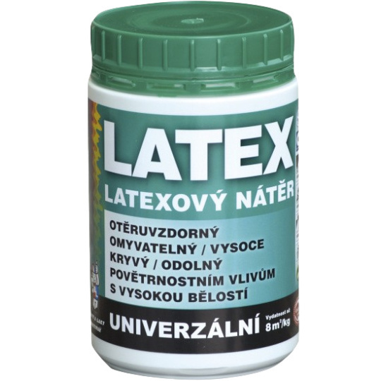 Latexový nátěr univerzální bílý 800 g