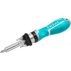Šroubovák řáčnový, 8 v 1, CrV, industrial, CrV Šroubovák řáčnový, 8 v 1, CrV, industrial, CrV