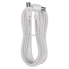 Anténní koaxiální kabel stíněný 3,5m – úhlová vidlice Anténní koaxiální kabel stíněný 3,5m – úhlová vidlice