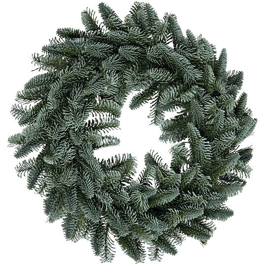 Věnec vánoční umělý - jedle 50 cm (cena bez slev)