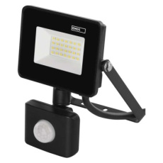 LED reflektor SIMPO s pohybovým čidlem, 20,5W, černý, neutrální bílá LED reflektor SIMPO s pohybovým čidlem, 20,5W, černý, neutrální bílá