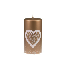 Svíčka Softness Pillar 70x150 mm - hnědá Svíčka Softness Pillar 70x150 mm - hnědá