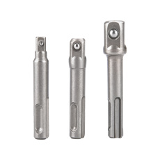 adaptéry sada 3ks z SDS PLUS na čtyřhran, 1/4"-3/8"-1/2", CrV