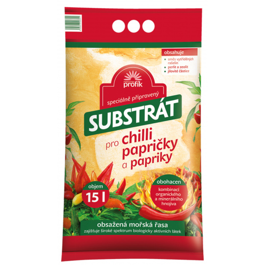 Substrát Forestina Profík - Chilli papričky a papriky 15 l