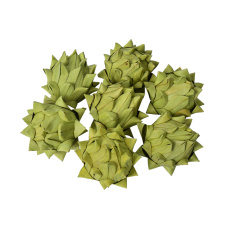 Dekorace - Khejur artichoke apple green 6 cm 2 ks Dekorace - Khejur artichoke apple green 6 cm 2 ks