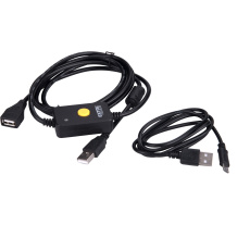 kabel pro přenos dat k posuvkám 8825221, 8825224, USB-A(male) - USB micro(male), délka 2,8m