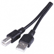 USB kabel 2.0 A vidlice - B vidlice 2m USB kabel 2.0 A vidlice - B vidlice 2m