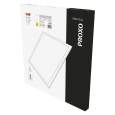 LED panel PROXO 60×60, čtvercový vestavný bílý, 33W neutrální bílá UGR