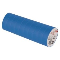 Izolační páska PVC 15mm / 10m modrá - 10ks