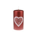 Svíčka Softness Pillar 70x150 mm - červená