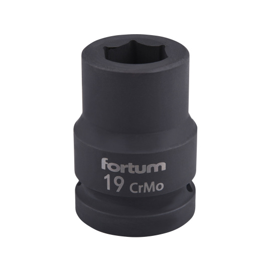 hlavice nástrčná rázová 3/4", 19mm, L 52mm, CrMoV