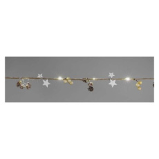 LED vánoční girlanda – šišky, 1,7 m, 2x AA, vnitřní, teplá bílá LED vánoční girlanda – šišky, 1,7 m, 2x AA, vnitřní, teplá bílá