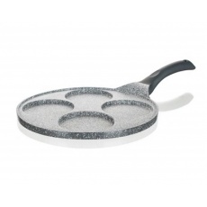 BANQUET Pánev na 4 lívance s nepřilnavým povrchem GRANITE Grey 26 cm BANQUET Pánev na 4 lívance s nepřilnavým povrchem GRANITE Grey 26 cm