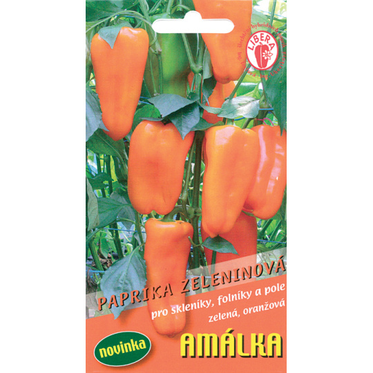 Paprika - Amálka 15-20 semen (ZÁRUKA 2026)
