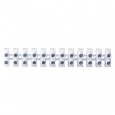 Svorkovnice 12x6,0 mm bílá Svorkovnice 12x6,0 mm bílá