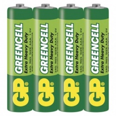 Zinková baterie GP Greencell AAA (R03) - 4ks Zinková baterie GP Greencell AAA (R03) - 4ks