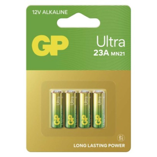 Alkalická speciální baterie ULTRA GP 23A 12 V - 4ks