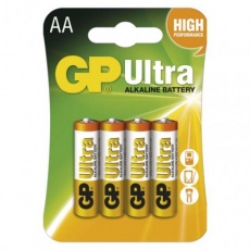 Alkalická baterie GP Ultra AA (LR6) - 4ks Alkalická baterie GP Ultra AA (LR6) - 4ks