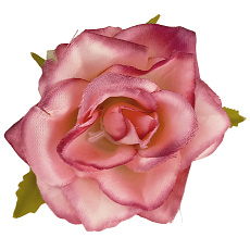 Růže látková mini - růžová