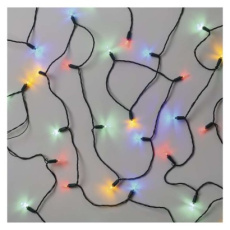 LED vánoční řetěz – tradiční, 26,85 m, venkovní i vnitřní, multicolor LED vánoční řetěz – tradiční, 26,85 m, venkovní i vnitřní, multicolor