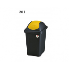 Koš odpadkový MP 30 l, žluté víko