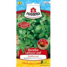 Rosteto Bazalka pravá - Lettuce Leaf 0,8g Rosteto Bazalka pravá - Lettuce Leaf 0,8g