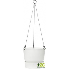 Obal Greenville Hanging Basket závěsný - white 24 cm 