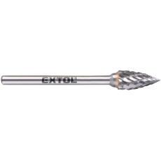 fréza karbidová, ostrý oblouk, ⌀6x13mm, ⌀stopky 3mm, sek střední (double-cut) fréza karbidová, ostrý oblouk, ⌀6x13mm, ⌀stopky 3mm, sek střední (double-cut)