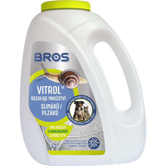 Bros - VITROL na slimáky 1 kg