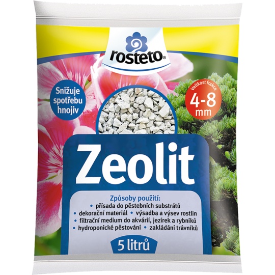Zeolit Rosteto - 5 l  4-8 mm