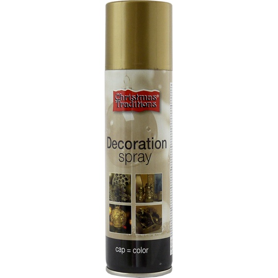 Dekorace - barva zlatá sprej 150 ml