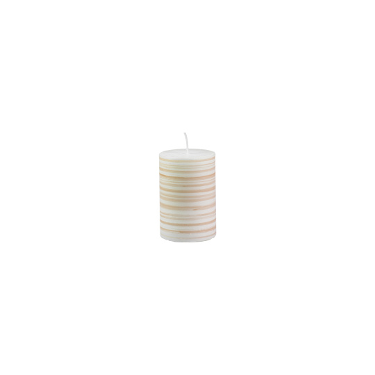 Svíčka Infinity Pillar 50x75 mm - hnědá