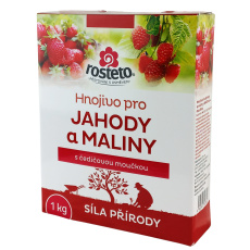 Hnojivo Rosteto s čedičovou moučkou - jahody a maliny 1 kg Hnojivo Rosteto s čedičovou moučkou - jahody a maliny 1 kg