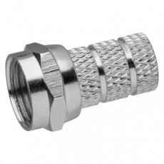 Konektor F vidlice pro koax CB500 - 10ks Konektor F vidlice pro koax CB500 - 10ks