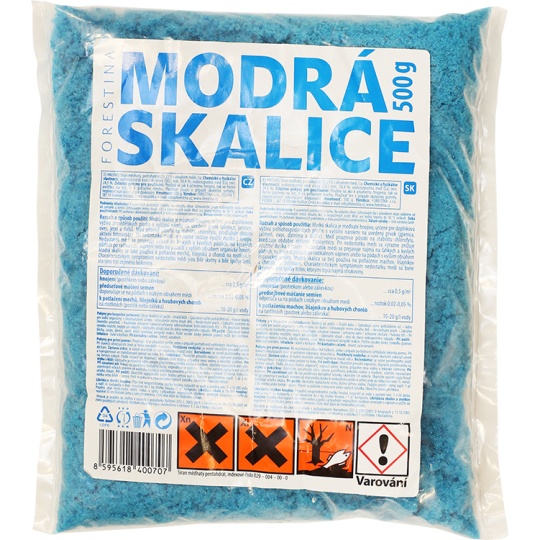 Skalice modrá - hnojivo 500 g