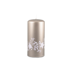 Svíčka vánoční Festive Flare Pillar 70 x 150 mm - mocca Svíčka vánoční Festive Flare Pillar 70 x 150 mm - mocca