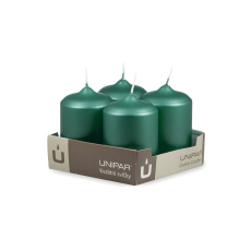 Svíčka adventní - METAL M136 Cylinder 60x90 mm - 4 ks tyrkysová Svíčka adventní - METAL M136 Cylinder 60x90 mm - 4 ks tyrkysová
