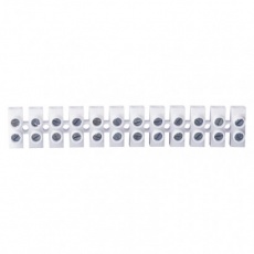 Svorkovnice 12x4,0 mm bílá Svorkovnice 12x4,0 mm bílá