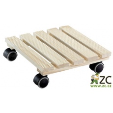 Podložka pod květináč čtvercový - Country 28 cm přírodní (nosnost 100kg) Podložka pod květináč čtvercový - Country 28 cm přírodní (nosnost 100kg)