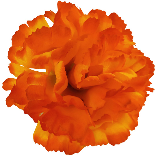 Karafiát látkový - oranžový