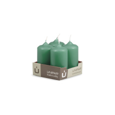 Svíčka adventní - MAT N182 Cylinder 40x80 mm - 4 ks tyrkysová Svíčka adventní - MAT N182 Cylinder 40x80 mm - 4 ks tyrkysová
