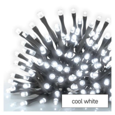 Standard LED spojovací vánoční řetěz, 5 m, venkovní i vnitřní, studená bílá