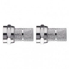 Konektor F vidlice pro koax CB113 - 2ks Konektor F vidlice pro koax CB113 - 2ks