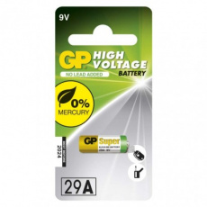 Alkalická speciální baterie GP 29AF (A32, L822) 9 V Alkalická speciální baterie GP 29AF (A32, L822) 9 V