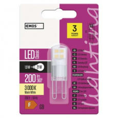 LED žárovka Classic JC 1,9W G9 teplá bílá LED žárovka Classic JC 1,9W G9 teplá bílá