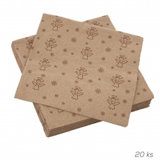 Ubrousek papír Anděl 20ks 33x33xcm Ubrousek papír Anděl 20ks 33x33xcm