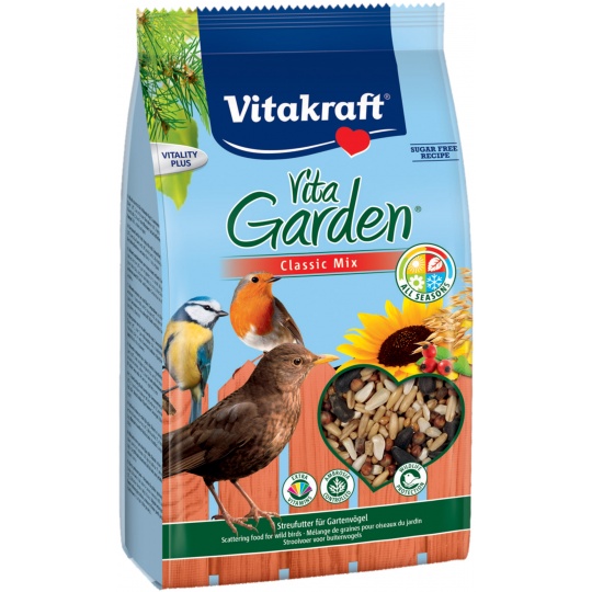 Směs pro venkovní ptactvo Classic Mix - 1 kg Vita Garden